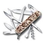 Нож Victorinox 1.3713.941 Huntsman Desert Camouflage офицерский, 91мм, бежевый камуфляж