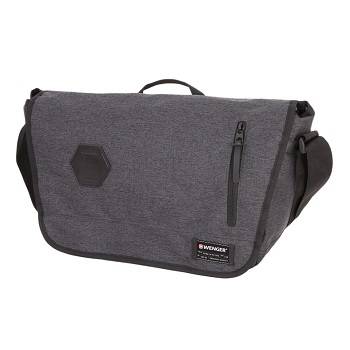 Сумка Wenger 5302424506 cерая 13", ткань Grey Heather/ полиэстер 42х13х26 см, 14 л