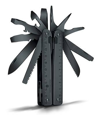 Мультитул Victorinox 3.0323.3CN SwissTool (115 мм, 29 функций, чёрный, в нейлоновом чехле)