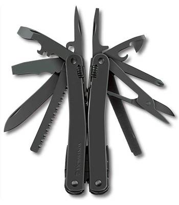 яМультитул Victorinox 3.0224.3CN SwissTool Spirit XBS (105 мм, 27 функций, чёрный,