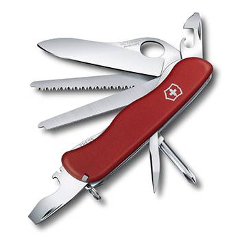 Нож Victorinox 0.8493.M Locksmith 111мм, красный, с петлей на лезвии