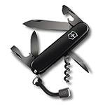 Нож Victorinox 1.3603.3P Spartan офицерский, 91мм, чёрный, с инструментами чёрного цвета