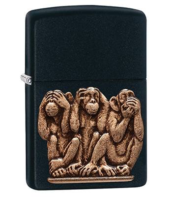 Зажигалка Zippo 29409 Black Matte