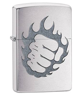 яЗажигалка Zippo 29428 Brushed Chrome