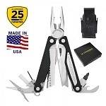 Мультитул Leatherman Charge AL Gift 830708 с кожаным чехлом в подарочной упаковке