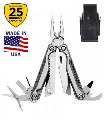 Мультитул Leatherman Charge TTI 830731 с кожаным чехлом