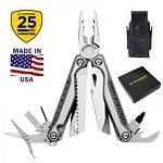 Мультитул Leatherman Charge TTI Gift 830735 с кожаным чехлом в подарочной упаковке