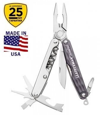 Мультитул Leatherman Juice C2 Granite 831980 в подарочной упаковке