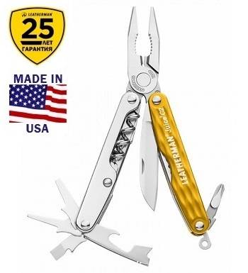 Мультитул Leatherman Juice C2 Yellow 831978 в подарочной упаковке