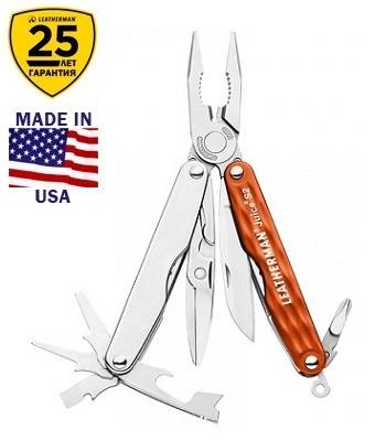 Мультитул Leatherman Juice S2 Orange 831983 в подарочной упаковке