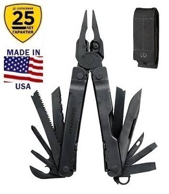 Мультитул Leatherman Super Tool Black 831151 с нейлоновым чехлом