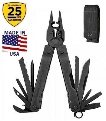 Мультитул Leatherman Super Tool EOD Black 831369 с нейлоновым чехлом