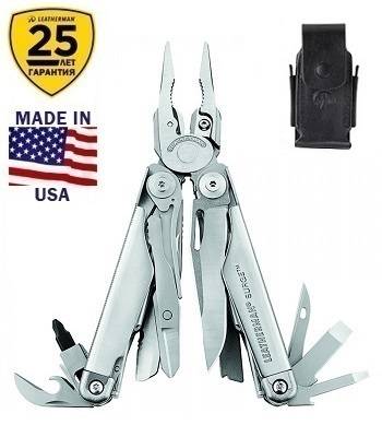 Мультитул Leatherman Surge 830165 с кожаным чехлом