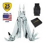 Мультитул Leatherman Surge Gift 830169 с кожаным чехлом в подарочной упаковке