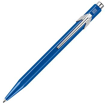 Шариковая ручка Carandache Office 849 Pop Line - Metallic Blue (849.640)