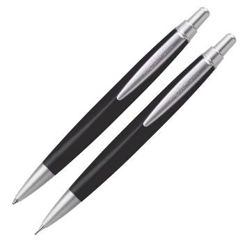 Набор шариковая ручка+механич.карандаш Hauser Triangle H2004SET-black (корпус - алюминий) 25шт/уп