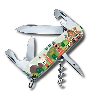 Нож Victorinox 1.3603 RUSSIA Spartan Из России с любовью, офицерский, 91мм