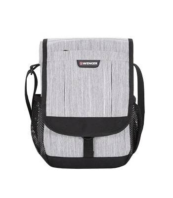 Сумка Wenger 2365424532 cерая, ткань Grey Heather/ полиэстер 28x7,6x34,3см, 7л