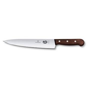 Разделочный нож Victorinox 5.2000.22G Rosewood (22 см, коричневая рукоять из палисандрового дерева)