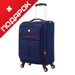 Чемодан Wenger WG6593307154 AROSA, синий, полиэстер,48,3 x 18 x 34,4 см, 30 л