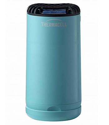 Отпугиватель комаров ThermaCELL Halo Mini Repeller Blue (+ 1 газовый картридж и 3 пластины)