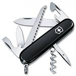 Нож Victorinox 1.3613.3 Camper офицерский, 91мм, черный