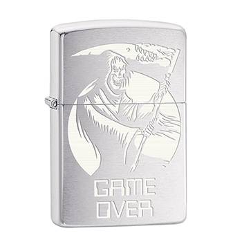 яЗажигалка Zippo 29696 Brushed Chrome