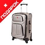 Чемодан Wenger WGR6283434156 SION, Светло-серый, полиэстер 34x19x53 см, 35 л