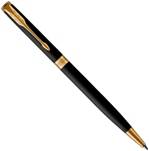 Parker Sonnet Slim Core K428 MattBlack GT шариковая ручка 1931520