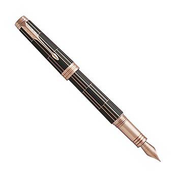 Parker Premier F565 Luxury Brown PG перьевая ручка (1931397)