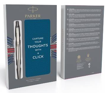 яНабор Parker Jotter Core K61 шариковая ручка + блокнот (2061287)
