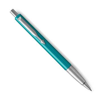 яParker Vector K01 Blue Green CT шариковая ручка (2025751)