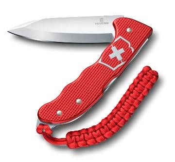 Нож охотника Victorinox 0.9415.20 Hunter Pro M Alox 130 мм (красная рукоять) + подвеска и клип