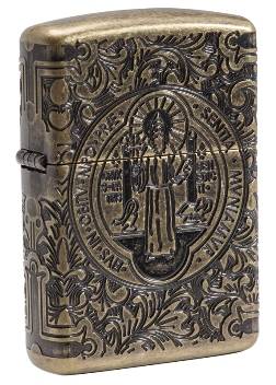 яЗажигалка Zippo 29719 Armor Antique Brass