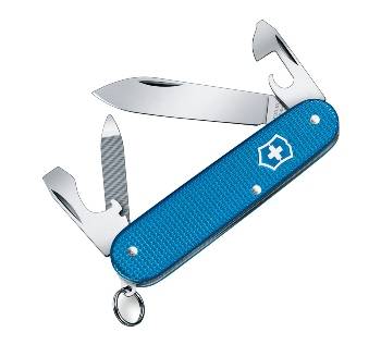 яНож Victorinox 0.2601.L20 Cadet Alox офицерский, 84мм, синий