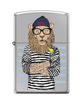 яЗажигалка Zippo 250_lion