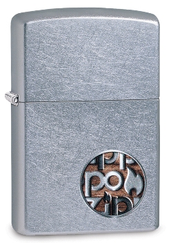 яЗажигалка Zippo 29872 Button Logo ZIPPO