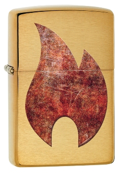 яЗажигалка Zippo 29878 Rusty Flame