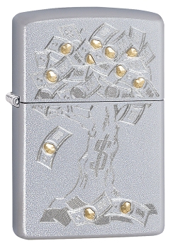 яЗажигалка Zippo 29999 Money Tree Design