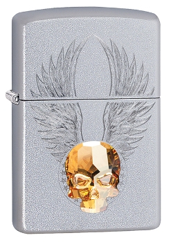 Зажигалка Zippo 49034 хрустальный череп Swarovski®