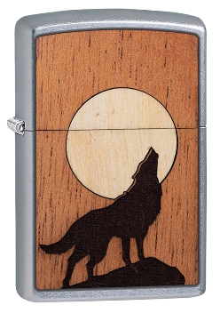 Зажигалка Zippo 49043 WOODCHUCK USA Wolf