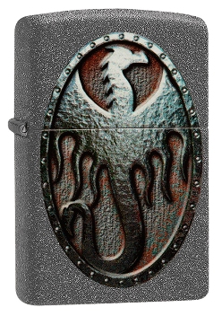 яЗажигалка Zippo 49072 Metal Dragon Shield