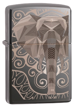 Зажигалка Zippo 49074 Elephant Fancy Fill Design ZIPPO