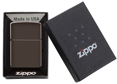 Зажигалка Zippo 49180 Brown Matte