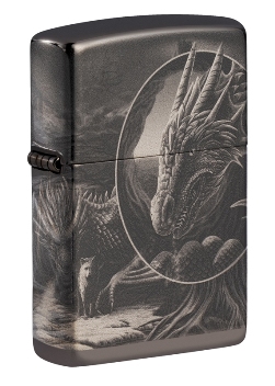 Зажигалка Zippo 49287 Lisa Parker High Polish Black