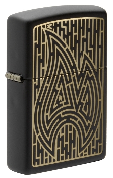 Зажигалка Zippo 49597 Zippo Maze c покрытием Black Matte