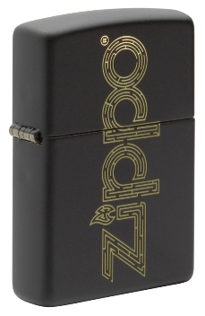 яЗажигалка Zippo 49598 Zippo Design c покрытием Black Matte