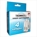 Набор запасной ThermaCELL Butane-Twin Pack C4 (4 баллончика) 48часов