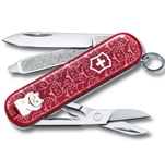 Нож-брелок Victorinox 0.6223.L2106 Classic "Lucky Cat"  58мм