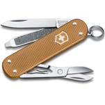 Нож-брелок Victorinox 0.6221.255G Classic SD Alox Colors "Wet Sand", 58мм, песочный